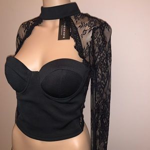 NWT Fashion Nova “Live that fantasy top”